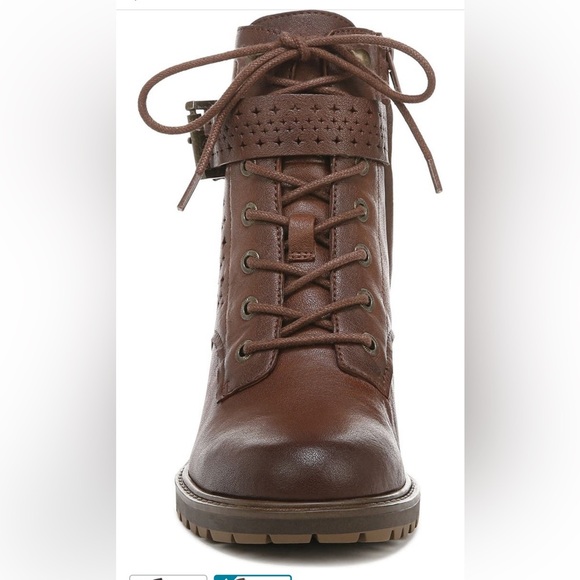 ZODIAC Gemma Perforated brown women bootie/size 6 - Picture 8 of 8